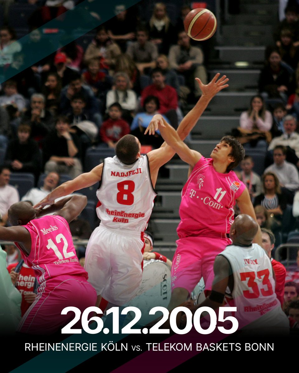 Telekom Baskets Bonn (@telekombaskets) on Twitter photo Unser letzter Auftritt in der <a href="/LANXESSarena/">LANXESS arena</a> ist knapp 20 Jahre her. Am 26.12.2005 ging es auswärts gegen RheinEnergie Köln. Auch jeweils 21 Punkte der beiden Topscorer Andrew Wisniewski und Michael Meeks reichten jedoch nicht für einen Sieg. Am Ende hieß es 70:81.
📸 Wolter Unser letzter Auftritt in der <a href="/LANXESSarena/">LANXESS arena</a> ist knapp 20 Jahre her. Am 26.12.2005 ging es auswärts gegen RheinEnergie Köln. Auch jeweils 21 Punkte der beiden Topscorer Andrew Wisniewski und Michael Meeks reichten jedoch nicht für einen Sieg. Am Ende hieß es 70:81.
📸 Wolter
