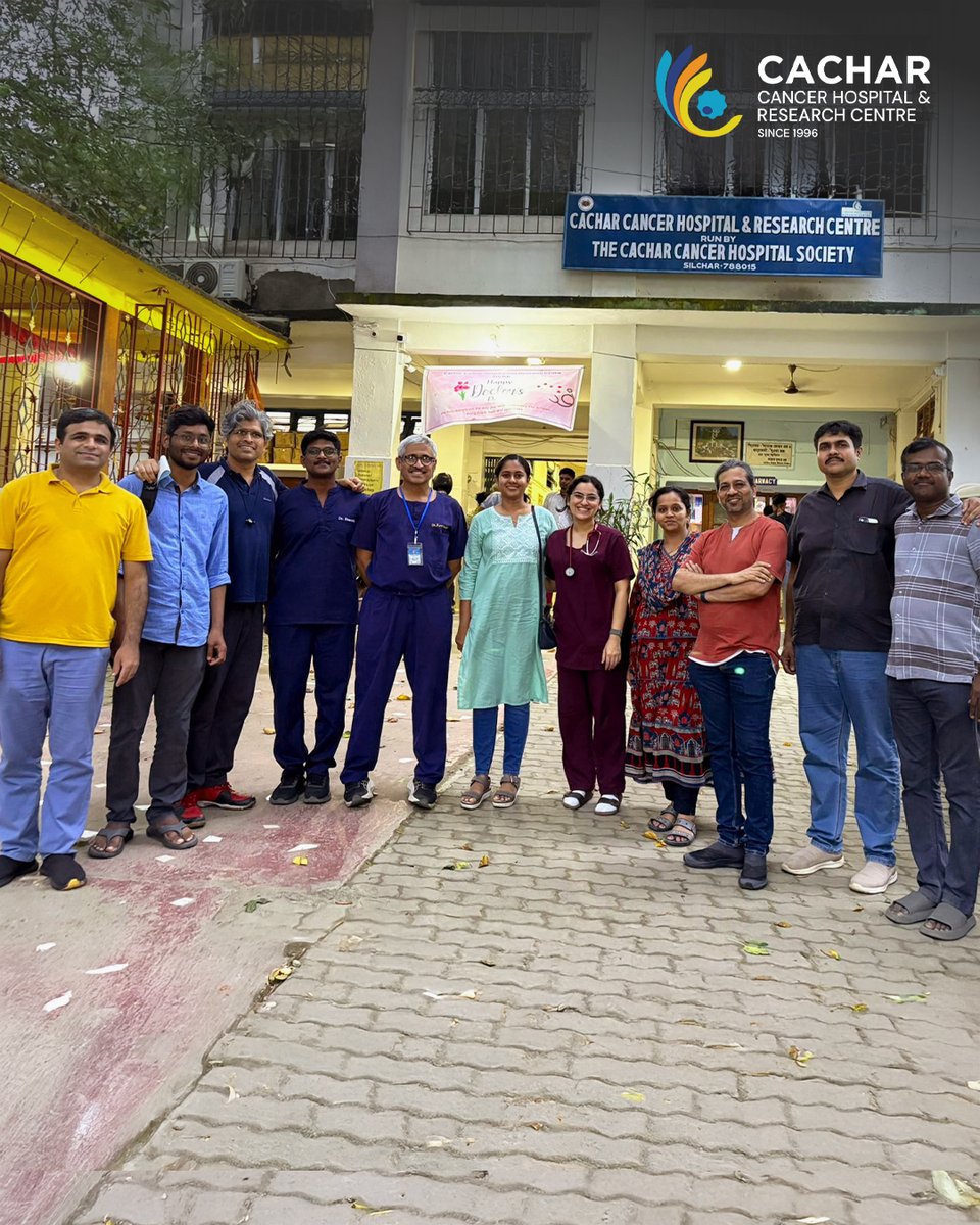 Cachar Cancer Hospital & Research Centre (@cchrccancercare) on Twitter photo Exciting beginnings at CCHRC!
Module 1 of the CCHRC-ICMRNIE SORT IT Course 2025-26 has concluded with 12 dedicated mentees finalizing operational research protocols to address key cancer care questions in Northeast India.
#SORTIT #CancerCare #CCHRC #ICMRNIE #ResearchForImpact Exciting beginnings at CCHRC!
Module 1 of the CCHRC-ICMRNIE SORT IT Course 2025-26 has concluded with 12 dedicated mentees finalizing operational research protocols to address key cancer care questions in Northeast India.
#SORTIT #CancerCare #CCHRC #ICMRNIE #ResearchForImpact