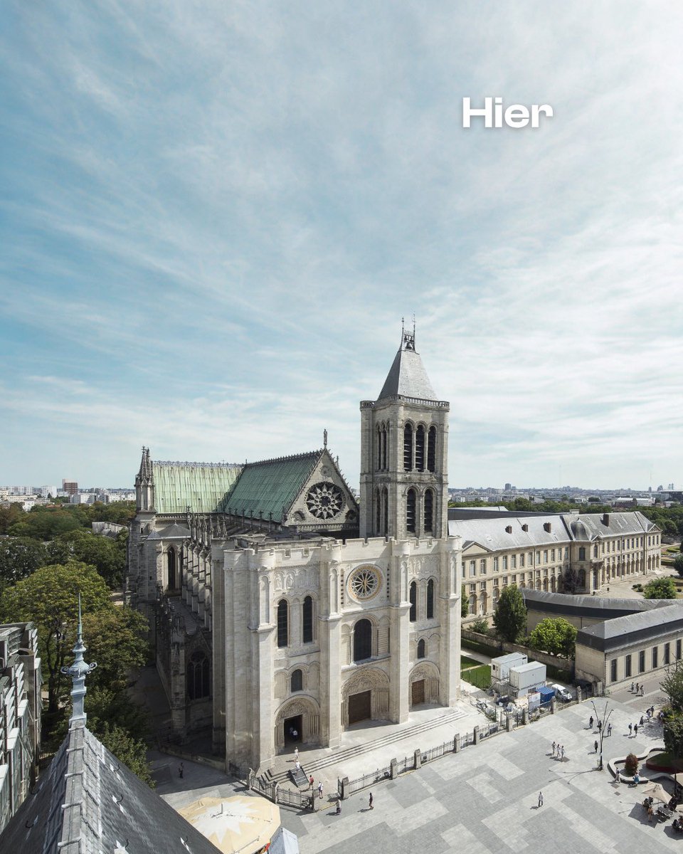 Un défi. Cinq ans de travaux. Un symbole qui renaît à <a href="/VilleSaintDenis/">Ville de Saint-Denis</a> ✨ #patrimoine