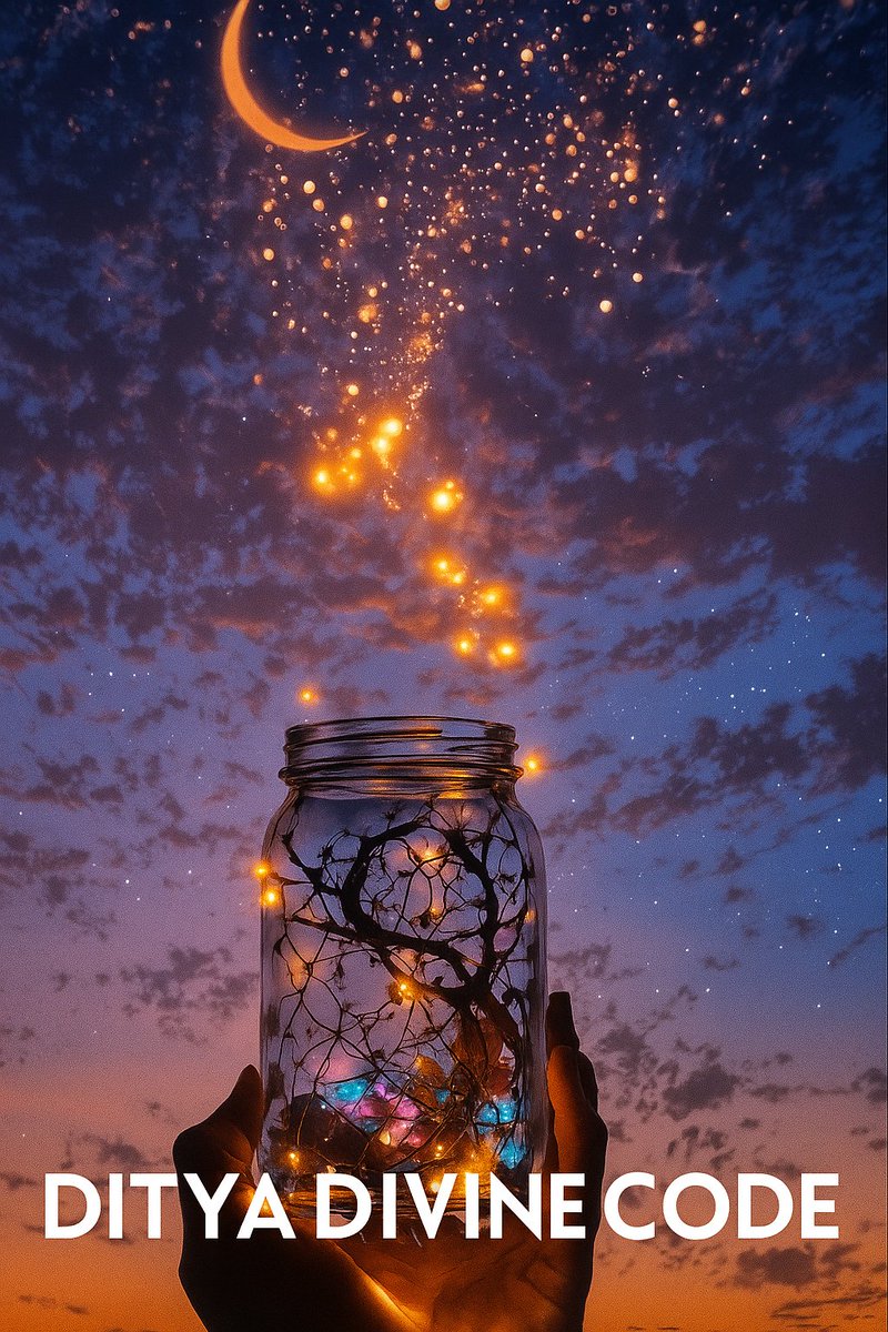 dityadivinecode's tweet image. A soul path. A vibration. A whisper from within.
This is not just a painting — it is a portal to karmic remembrance, where your energy speaks before words are ever spoken.
Decode it. Embody it. Live it.
#DityaDivineCode #SpiritualPortal #DityaGroup #AamittBatranumerology