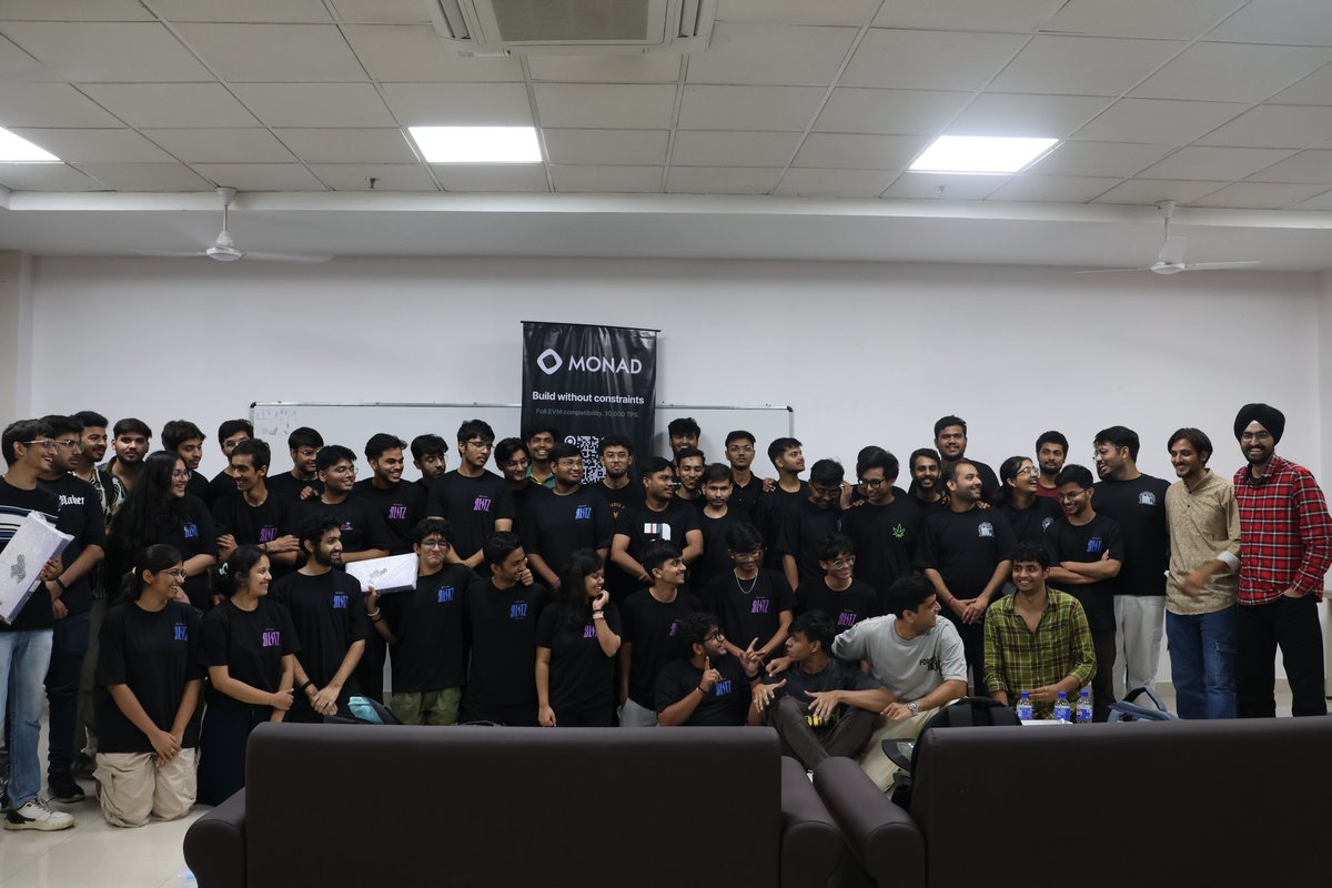 OnChain-IIITL (@0xweb3iiitl) on Twitter photo We had a blast holding the Monad Blitz Lucknow event along with the Monad Team. <a href="/monad_dev/">Monad Devs</a> <a href="/monad_xyz/">Monad</a> <a href="/brooklyndotos/">brooklyn || OpenSail (evm/acc)</a> <a href="/Lucknow_DAO/">Lucknow DAO</a> We had a blast holding the Monad Blitz Lucknow event along with the Monad Team. <a href="/monad_dev/">Monad Devs</a> <a href="/monad_xyz/">Monad</a> <a href="/brooklyndotos/">brooklyn || OpenSail (evm/acc)</a> <a href="/Lucknow_DAO/">Lucknow DAO</a>