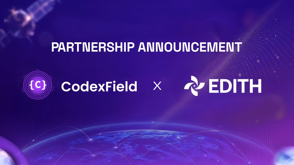 CodexField (@codexfield) on Twitter photo 🚀 We’re thrilled to announce our partnership with <a href="/edithAPP/">EDITH SuperAi</a> — a groundbreaking decentralized protocol transforming the AI landscape by tokenizing compute, agents, energy, and real estate into on-chain Real-World Assets.
⚡️ EDITH AI is building the world’s first ownable AI 🚀 We’re thrilled to announce our partnership with <a href="/edithAPP/">EDITH SuperAi</a> — a groundbreaking decentralized protocol transforming the AI landscape by tokenizing compute, agents, energy, and real estate into on-chain Real-World Assets.
⚡️ EDITH AI is building the world’s first ownable AI