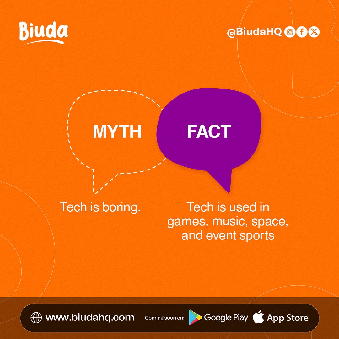 Biudahq's tweet image. 🚀 Tech isn’t boring—it’s everywhere! From games and music to space exploration and sports, technology makes the world more exciting. 🌍✨

#Biuda #Techthemyoung #Codekids #Learningwithbiuda #Techkids #Learningisfun #zenithbank