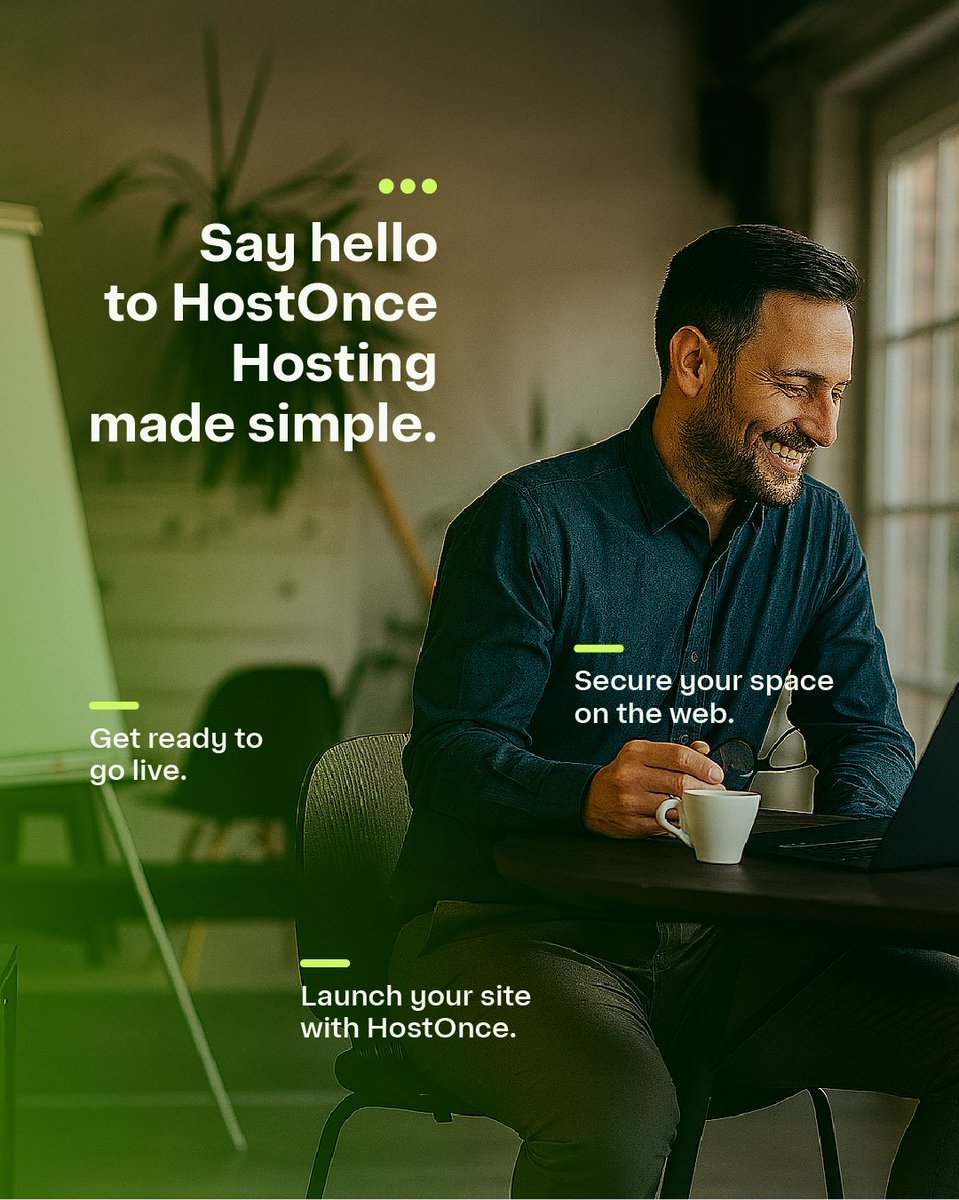 Hostonce_'s tweet image. No jargon. No stress. Just hosting that works. So you can focus on what matters — your business. 💻

One time. One host.

Stay tuned

#HostingMadeSimple #WebHosting #CloudHosting #SharedHosting #ManagedHosting #WordPressHosting #VPSHosting #Hostonce