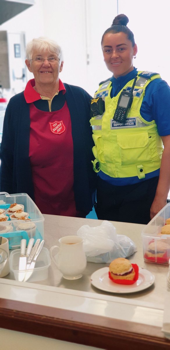 PCSO Nikki Daniels has been engaging with residents in Kidsgrove this week at the Salvation Army. Her focus has been on supporting elderly members of the community—helping to reduce feelings of isolation and ensuring they feel connected and valued

#problemsolvingpolicing
