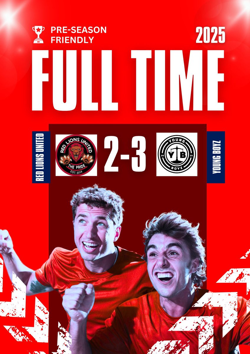 Red Lions United 2- 3  Young Boyz Full Time