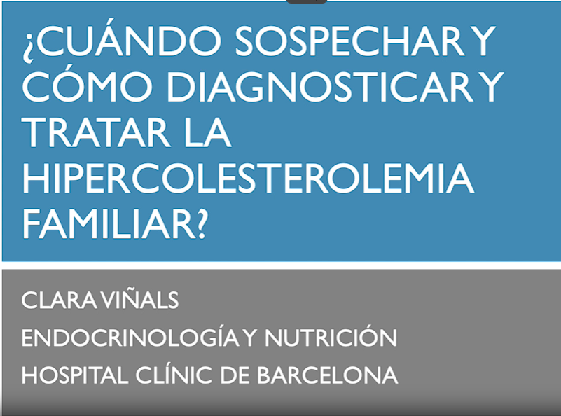 Sociedad SEEN (@sociedadseen) on Twitter photo 📍 Nueva #píldora #formativa #SEEN 👉 ¿Cuándo sospechar y cómo diagnosticar y tratar la #hipercolesterolemia #familiar?
🥼 Dra. Clara Viñals, <a href="/ClaraVinalsD/">Clara Viñals</a>, de @LipidoSEEN
💻👁 cstu.io/20bb01 📍 Nueva #píldora #formativa #SEEN 👉 ¿Cuándo sospechar y cómo diagnosticar y tratar la #hipercolesterolemia #familiar?
🥼 Dra. Clara Viñals, <a href="/ClaraVinalsD/">Clara Viñals</a>, de @LipidoSEEN
💻👁 cstu.io/20bb01