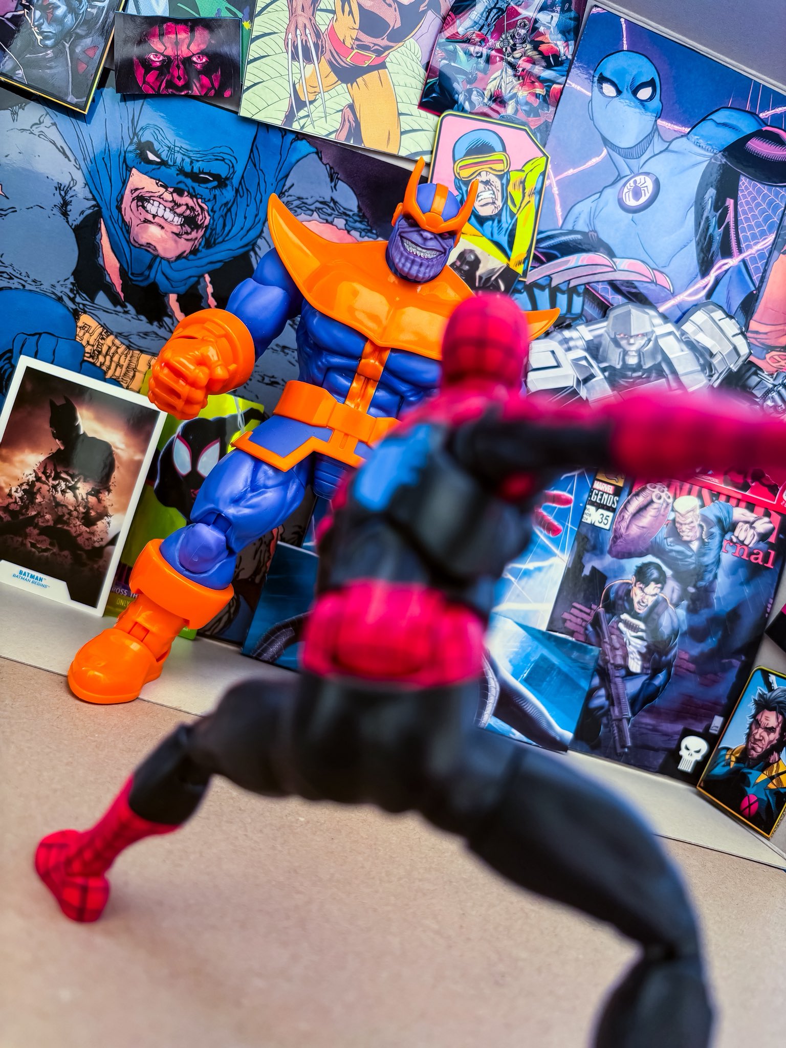 マーベルレジェンド サノス & コズミック　スパイダーマン とみぃ on X: 