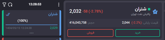 komakchart's tweet photo. در دقایق انتهایی، مقداری خرید #شتران انجام دادم، اساتید نظرشون چیه؟ :)

البته، اسمش روشه،🏃‍♂️ Shet + RUN https://t.co/PH8sksJ6wW