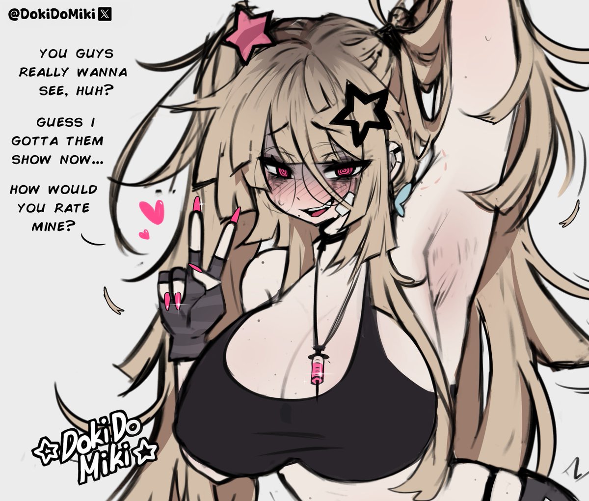 DokiDoMiki's tweet image. pits, anyone? ♡