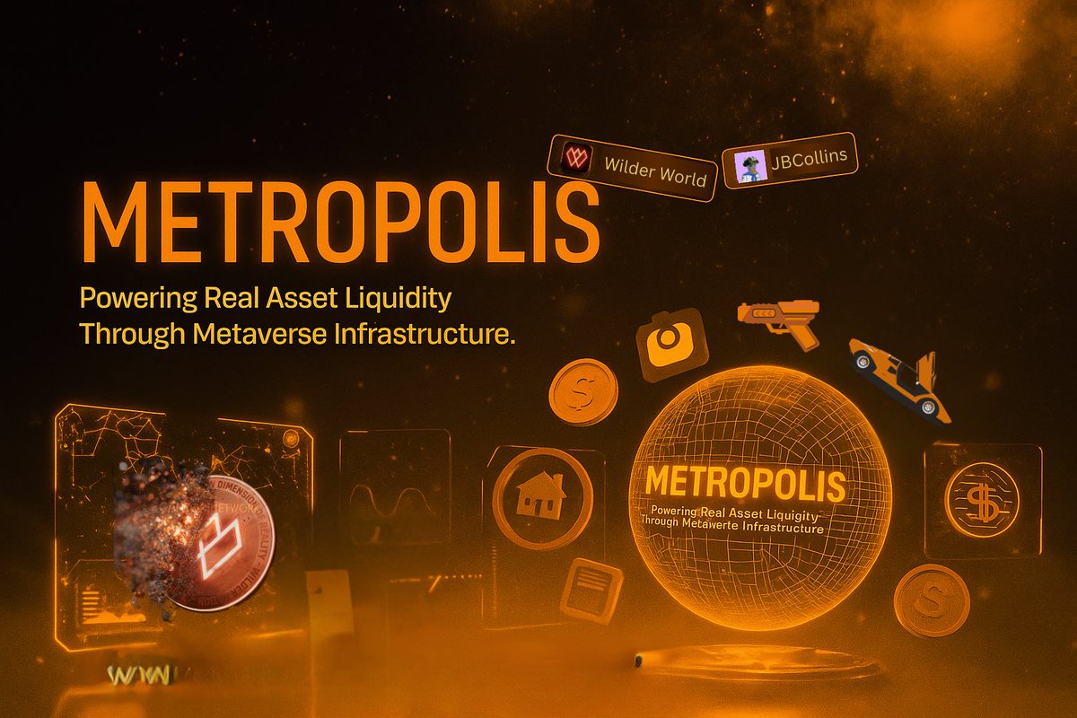 There’s a silent failure running through most of Web3:
We keep building extractive systems, not regenerative ones.

Protocols leak value.
Games drain treasuries.
Tokens inflate for engagement but deflate in trust.

But Wilder World took a different route.
It built Metropolis; not