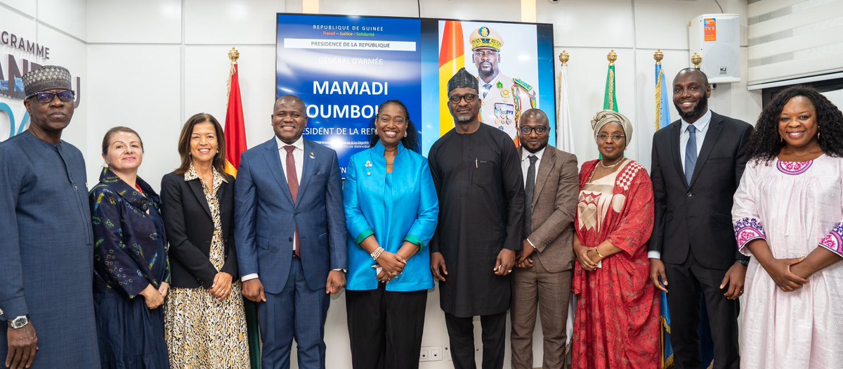 Hier matin, la DED <a href="/KoneSonja/">Sonja Leighton-Kone</a> et la RD pour l’Afrique <a href="/dal_goncalves/">Dalila Alexandra RAMOS MOREIRA GONCALVES</a> ont été reçues par SE <a href="/izmonabe/">Ismael Nabe</a> (<a href="/MpciGov/">Ministère du Plan et de la Coopération Internation</a>).

Discussion autour des solutions concrètes et durables que l’<a href="/UNOPS_fr/">UNOPS en français</a> peut apporter, en appui aux priorités nationales de la Guinée.

📎 mpci.gov.gn/index.php/mpci…