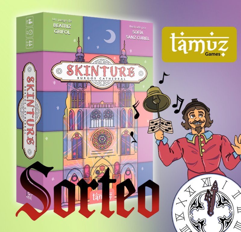 Consola y Tablero (@consolaytablero) on Twitter photo ¡SORTEO 12 ANIVERSARIO CONSOLA Y TABLERO! Tenemos un Skinture para ti. ¿Lo quieres?
1️⃣ Sigue a <a href="/TamuzGames/">Tamuz Games</a> y a <a href="/consolaytablero/">Consola y Tablero</a>
2️⃣ Menciona a tus amigos
3️⃣ Repostea
¡Hasta el 15 de agosto, a las 23:59 horas! Válido para residentes en España. #juegosdemesa #sorteo #Burgos ¡SORTEO 12 ANIVERSARIO CONSOLA Y TABLERO! Tenemos un Skinture para ti. ¿Lo quieres?
1️⃣ Sigue a <a href="/TamuzGames/">Tamuz Games</a> y a <a href="/consolaytablero/">Consola y Tablero</a>
2️⃣ Menciona a tus amigos
3️⃣ Repostea
¡Hasta el 15 de agosto, a las 23:59 horas! Válido para residentes en España. #juegosdemesa #sorteo #Burgos