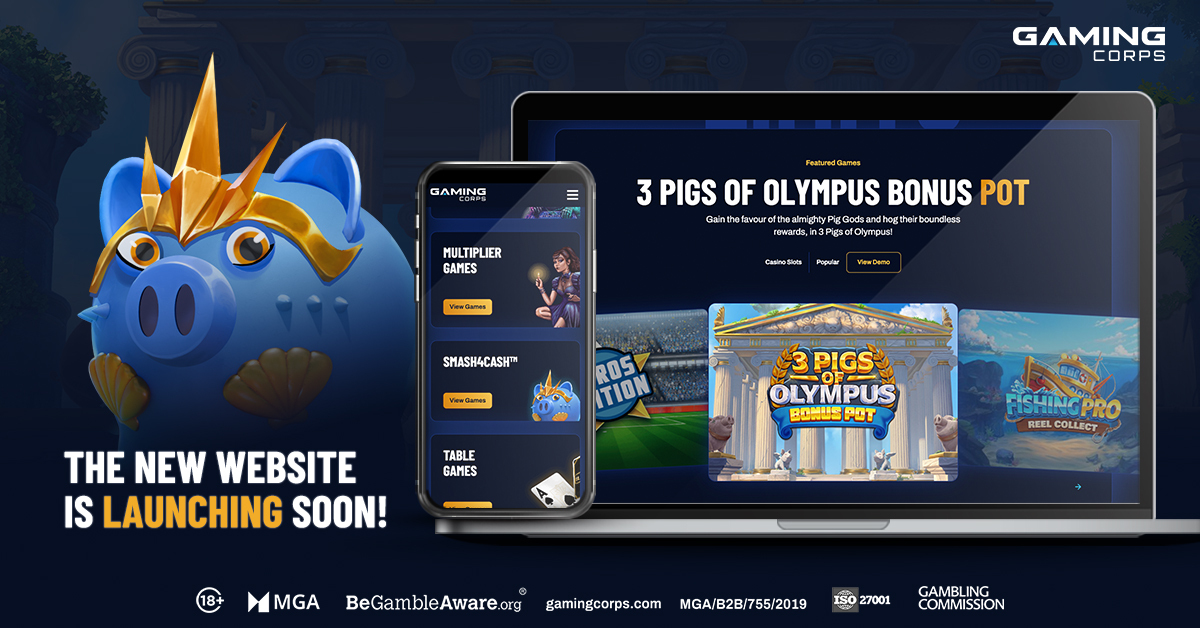 gamingcorps's tweet image. ⏳ We’re launching a brand-new look for the Gaming Corps website, and we can’t wait for you to see it!
🔞 18+ | Please Gamble Responsibly | GambleAware.org
#GamingCorps #WebsiteRefresh #ComingSoon #iGaming