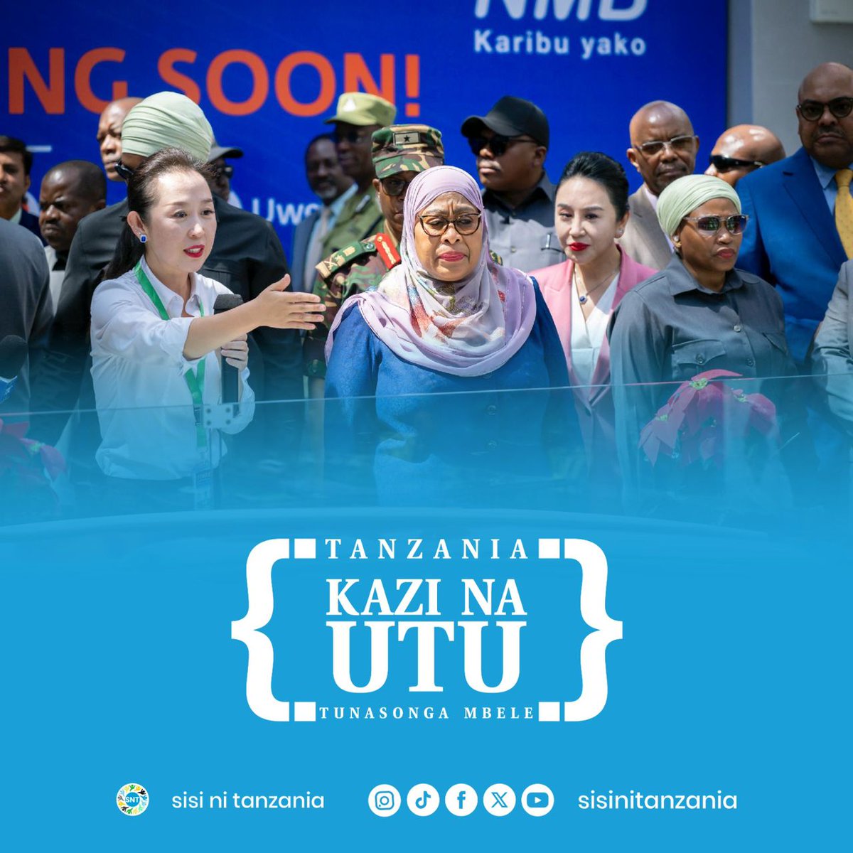 KAZI NA UTU: SAFARI YA TANZANIA MPYA CHINI YA RAIS SAMIA
Kazi, Utu, na Kusonga mbele. Hii siyo tu kauli ya kisiasa au ya mazoea, bali ni dira ya ujenzi wa taifa inayobeba falsafa ya maendeleo ya binadamu, matumizi sahihi ya rasilimali, na kulinda misingi ya haki, usawa na ustawi