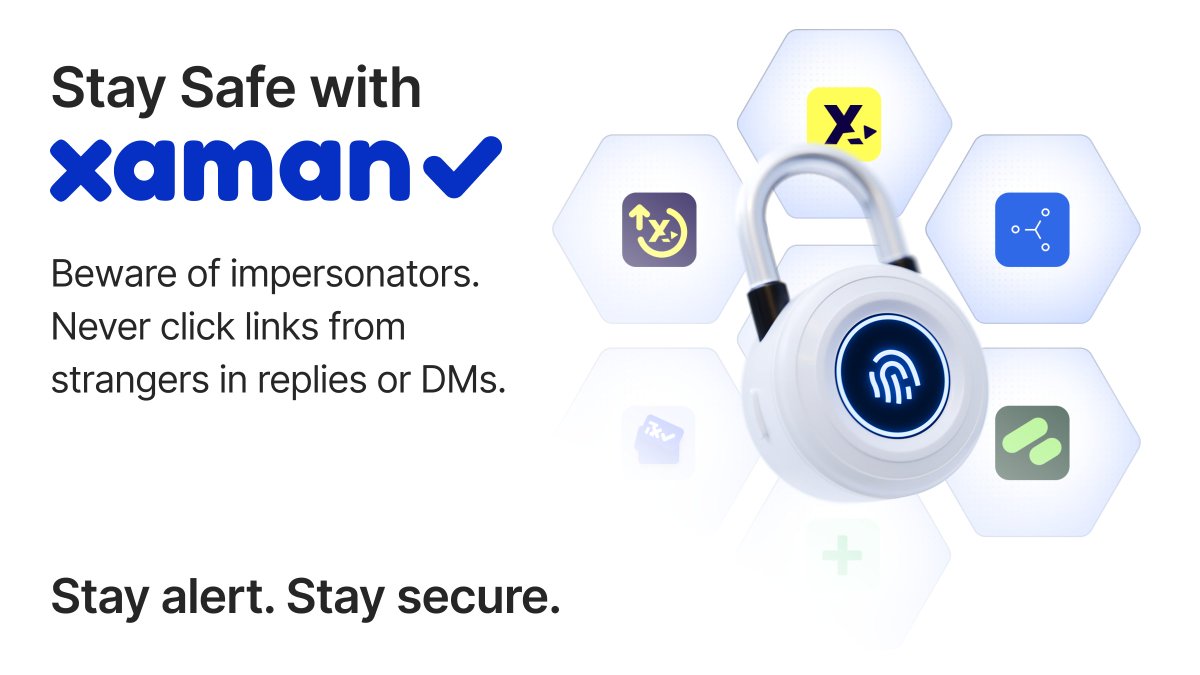 XamanWallet's tweet image. Don’t trust links on social or in DMs.

Expect increased scams, impersonators, and confusion.

Use only Xaman’s in-app support for questions.

Stay cautious. Stay self-custodial.