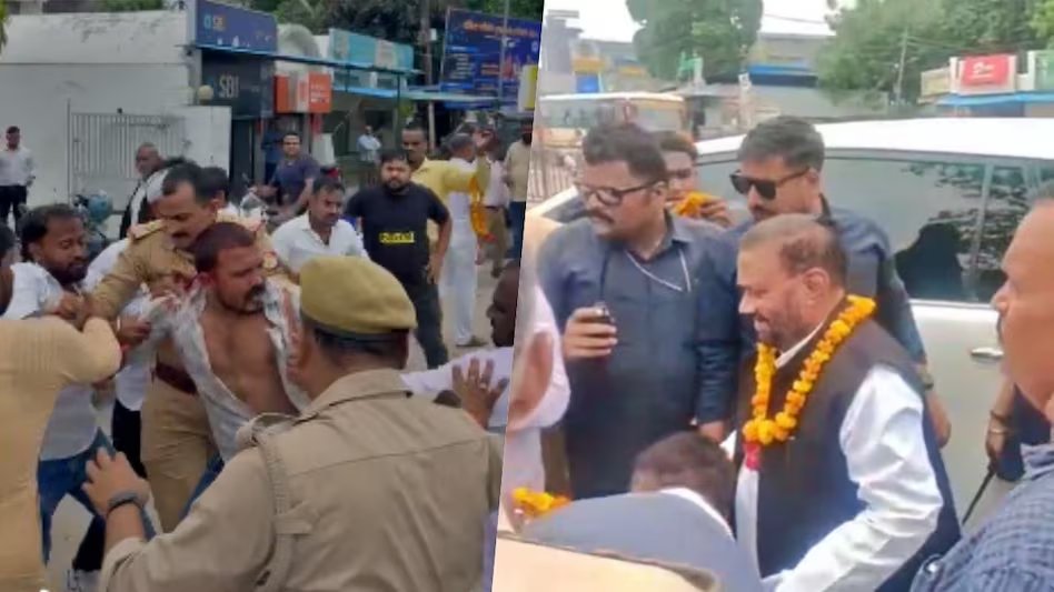 रायबरेली में स्वामी प्रसाद मौर्य के ऊपर हमला करने की कोशिश हुई. एक युवक ने माला पहनाने के दौरान मौर्य को पीछे से थप्पड़ जड़ दिया. इस बीच भीड़ ने आरोपी युवकों को दबोच लिया और जमकर उनकी पिटाई कर दी.मौके पर मौजूद पुलिस ने किसी तरह आरोपियों को भीड़ के चंगुल से छुड़ाया. फिलहाल, इस