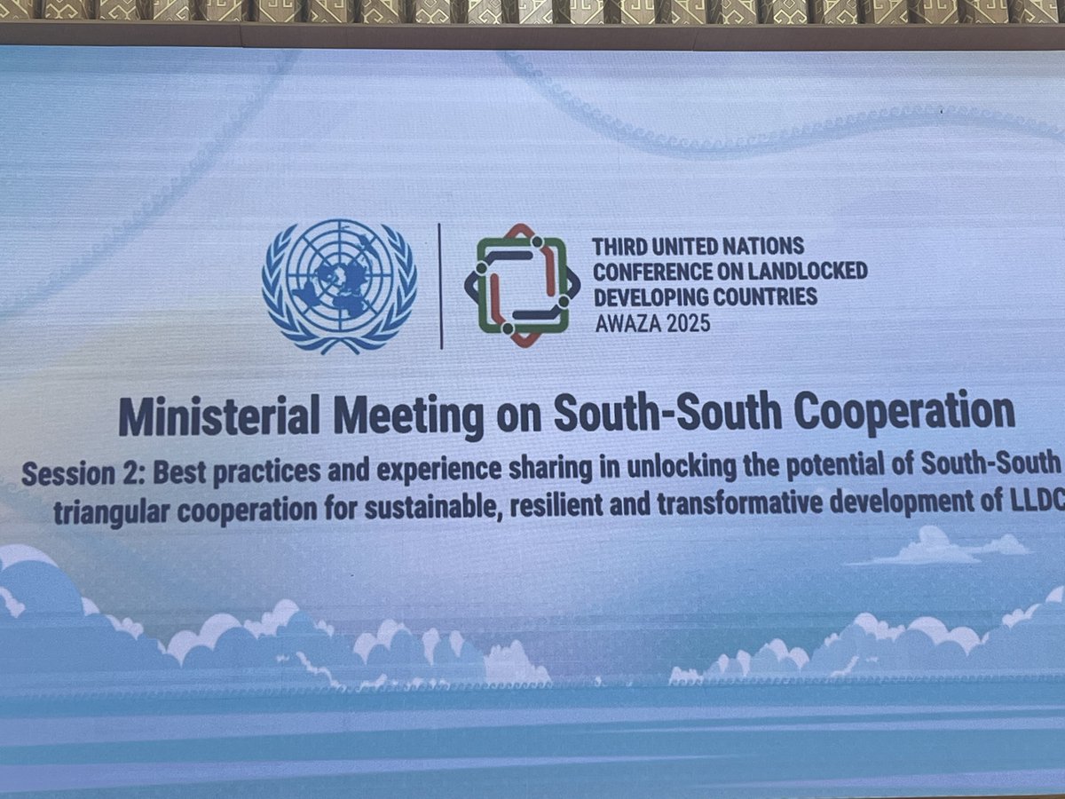 IAEATC's tweet image. Addressing the #LLDC3 Ministerial Meeting on South-South Cooperation, #DDGTC Liu highlighted that “@IAEAorg recognizes South-South Cooperation as a transformative mechanism to bridge gaps, share expertise, and scale up sustainable solutions.”

Learn more: bit.ly/40RgsId