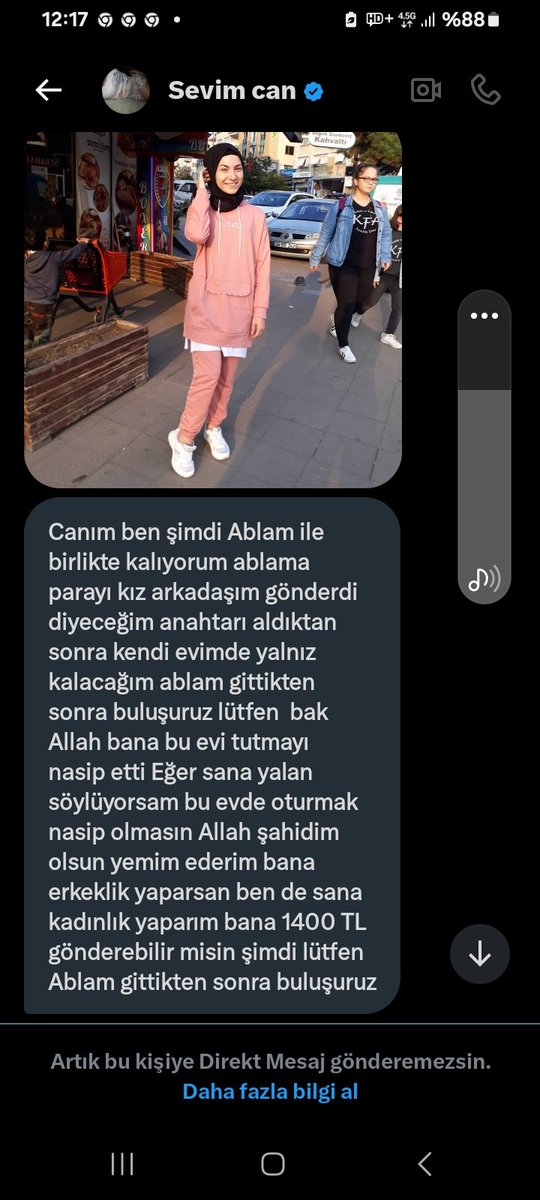 Dikkat edin  dolandirici