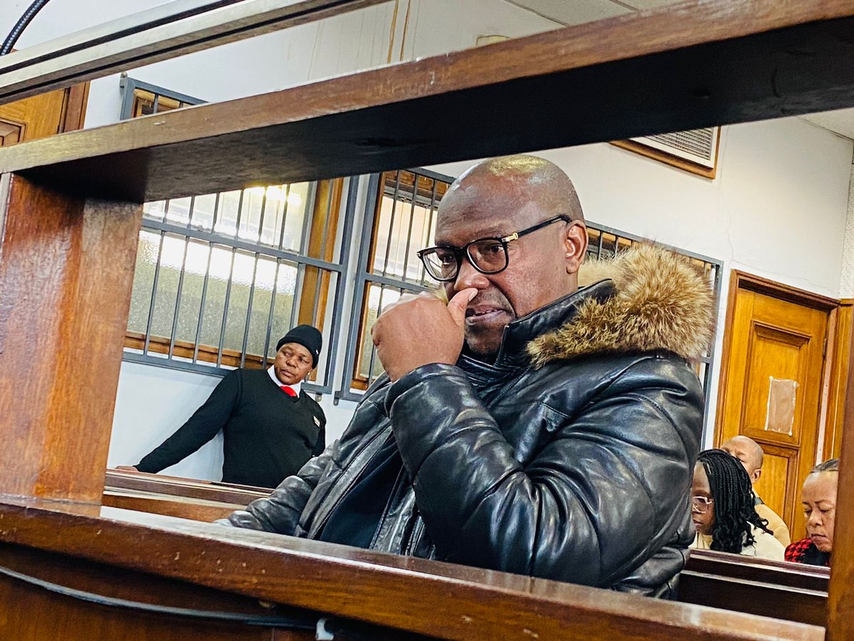 Murder-accused Katiso Molefe explains that he has no intention of leaving  South Africa, explains that he owns a R17million house in Sandhurst and  R3million one in Winchester. He earns a cumulative salary