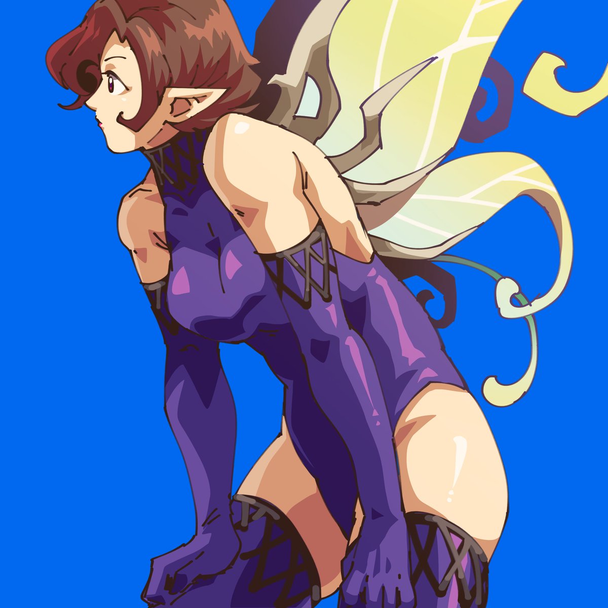 Kamonabe_Pasta's tweet image. pixie STR up

(she wasn&apos;t supposed to be this swole but I think I went too overboard trying to depict 90s anime broad shoulders obari anatomy :((( )