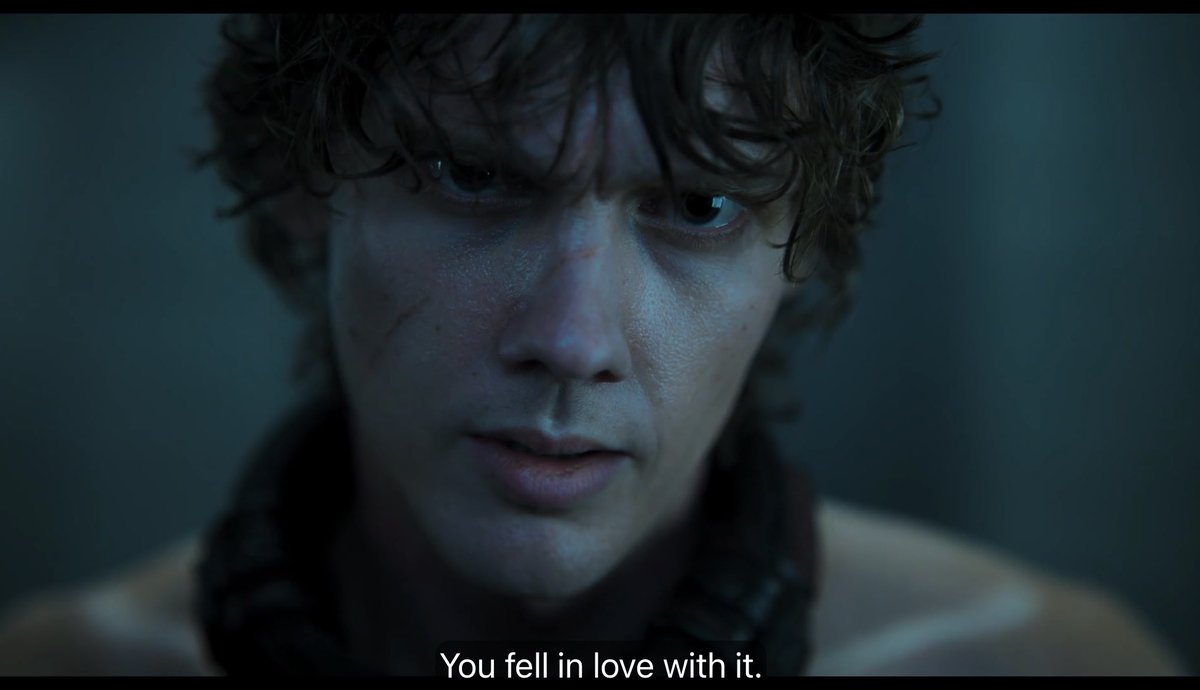 cloiskryptonite's tweet image. TYLER TELLING WEDNESDAY SHE FELL IN LOVE WITH HIM AND THE MONSTER OH MY GOD #Wednesday