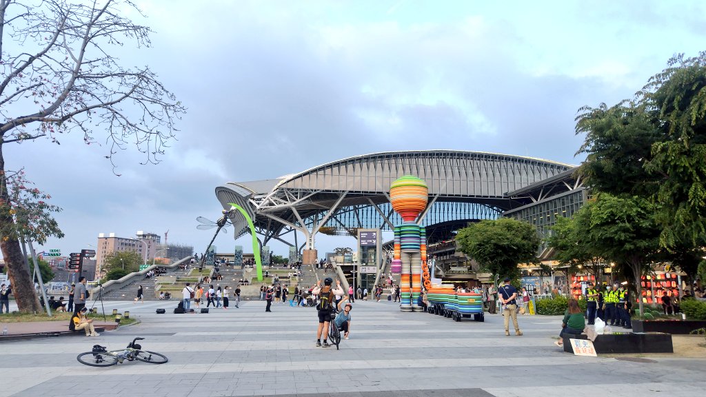 夕暮れの台中駅。#台湾旅行