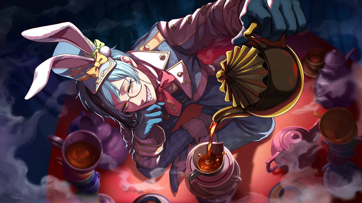 MostroLoungeVIP's tweet image. High res. Rabbit Wear Floyd base card 
#twstassets