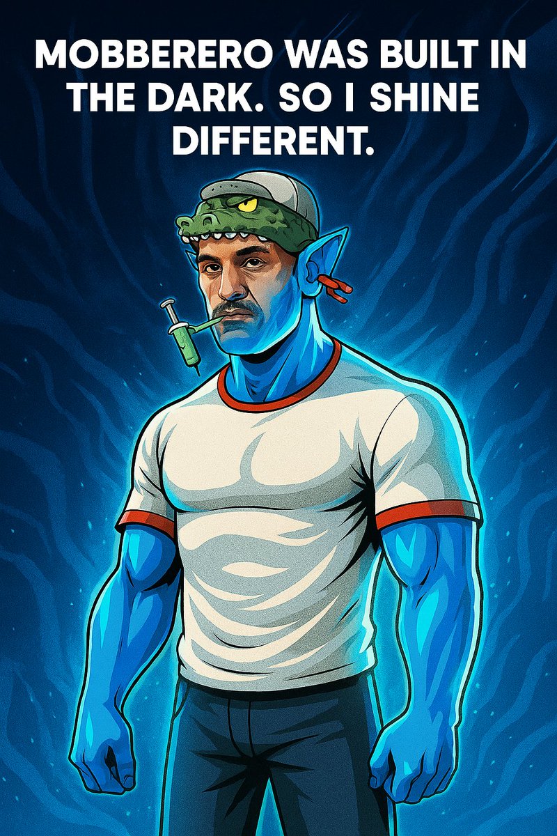 Built when no one watched.
Shining when no one expected.
Mobberero isn’t just a character —
he’s a reminder that pressure creates diamonds. 💎
"Built in the dark. So I shine different."
#GMOBS #Mobberero #Web3 #NFTs