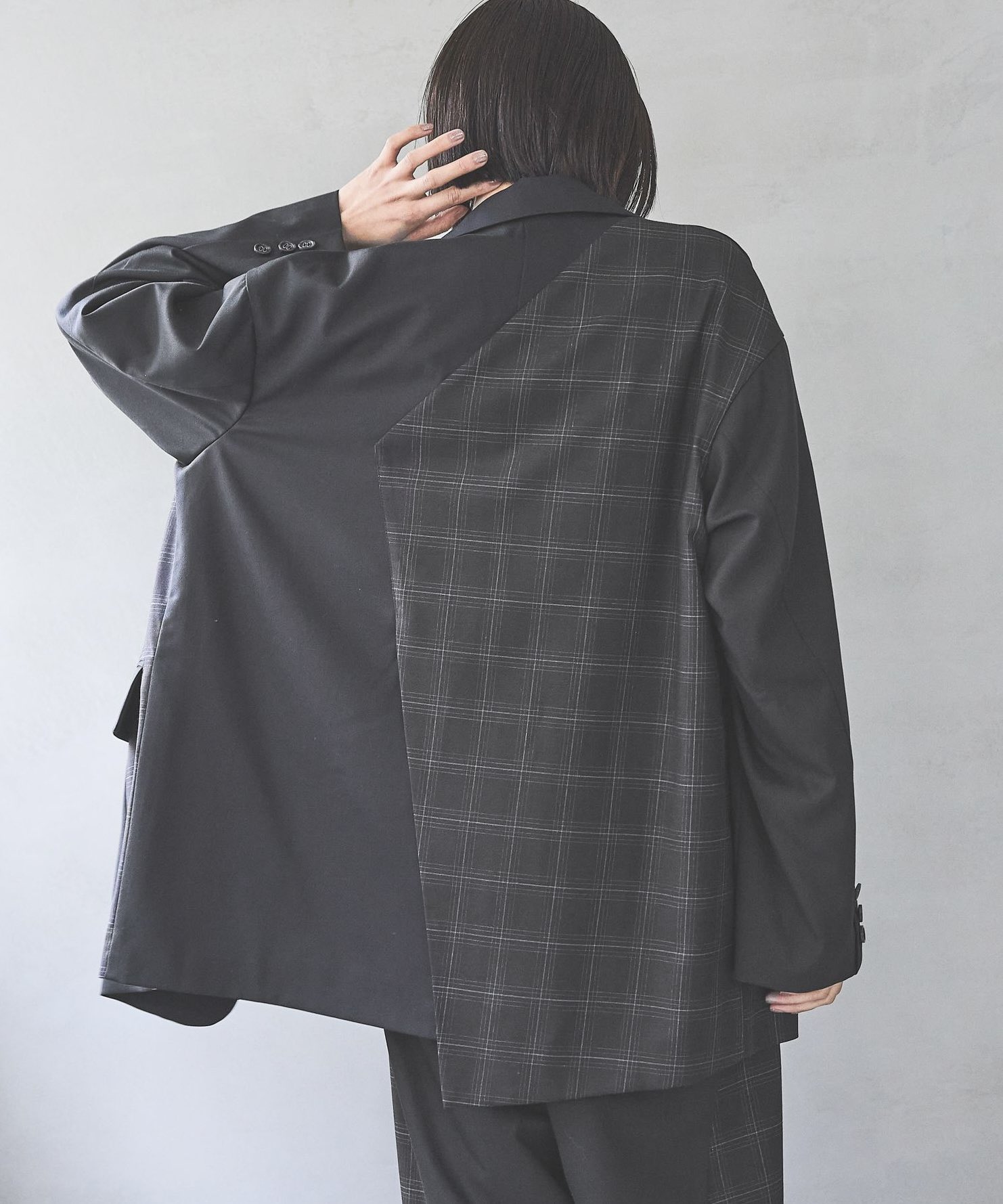 ☆ひーちゃん PAGEBOY ブラック ロングコート ダブルブレスト ☆ひーちゃん PAGEBOY ブラック ロングコート ダブルブレスト