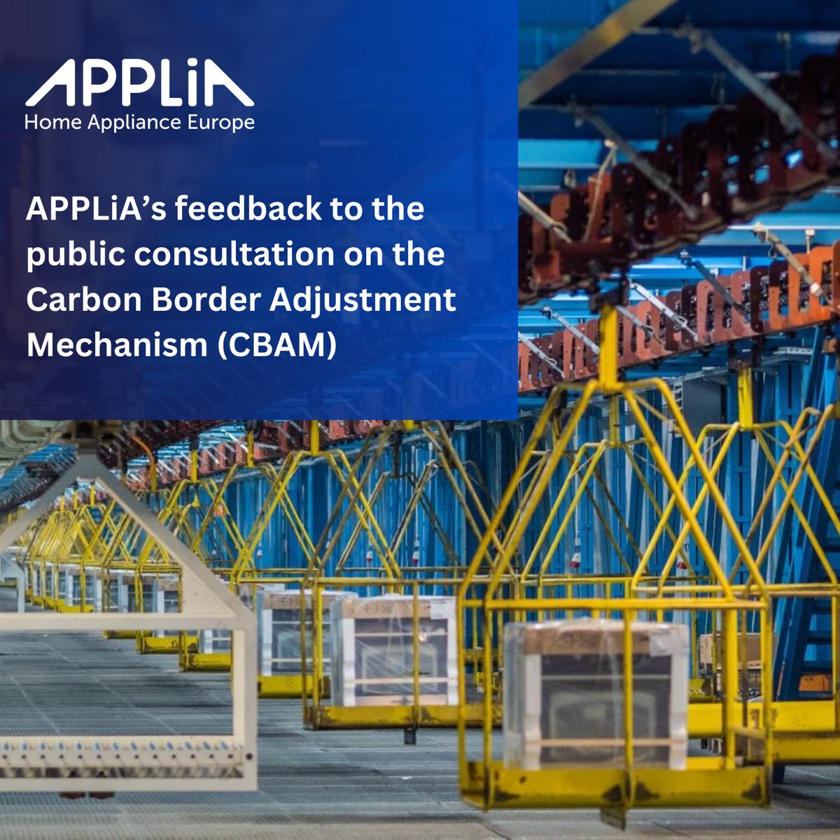 APPLiA ๐ก (@applia_europe) on Twitter photo ๐ฃ APPLiA has submitted its feedback to the <a href="/EU_Commission/">European Commission</a> consultation on the #CBAM - covering the downstream extension, anti-circumvention rules, and electricity emissions.
โ ๏ธ Why it matters for #homeappliances?
1๏ธโฃ Some home appliances contain up to 70% CBAM-covered goods by ๐ฃ APPLiA has submitted its feedback to the <a href="/EU_Commission/">European Commission</a> consultation on the #CBAM - covering the downstream extension, anti-circumvention rules, and electricity emissions.
โ ๏ธ Why it matters for #homeappliances?
1๏ธโฃ Some home appliances contain up to 70% CBAM-covered goods by