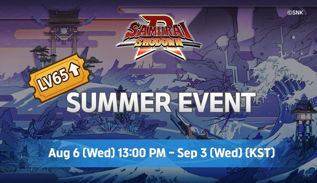Samurai Shodown R (@samuraishodownr) on Twitter photo ๐ Hello Warriors, this is the SSR Operations Team!
โHow am I supposed to level up to 65โฆ? ๐ฅต๐ฅฒโ
If youโve ever thought that, worry no more!
Because this update brings the ultimate solution
๐๐ป๐๐ป๐๐ป๐๐ป๐๐ป๐๐ป
๐ Level Up Ticket Lv.65 (Instant Jump!) ๐
Now you can join your friends ๐ Hello Warriors, this is the SSR Operations Team!
โHow am I supposed to level up to 65โฆ? ๐ฅต๐ฅฒโ
If youโve ever thought that, worry no more!
Because this update brings the ultimate solution
๐๐ป๐๐ป๐๐ป๐๐ป๐๐ป๐๐ป
๐ Level Up Ticket Lv.65 (Instant Jump!) ๐
Now you can join your friends