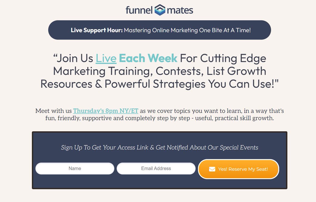 home_work_biz's tweet image. 😩 Still drowning in #marketinghacks, half-baked advice, and endless YouTube rabbit holes?   

You don’t need another course. You need real people, real #support, and real results.

📅 Join us live Thursdays @ 8PM ET for bite-sized training, contests &amp;amp; step-by-step #strategies.