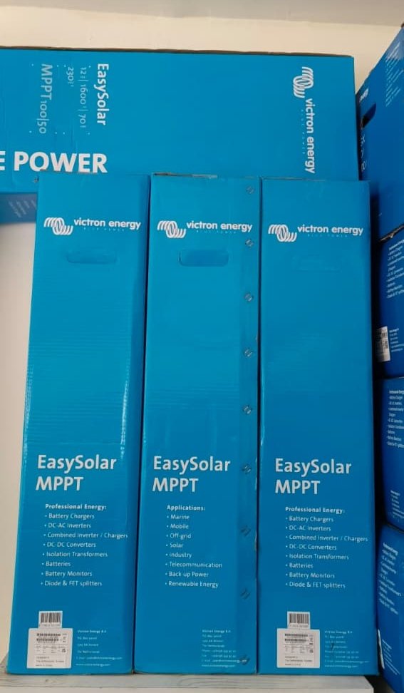 zetin_solar's tweet image. Victron easy solar II Gx combines three essential components 
✓ MultiPlus-II inverter/charger
✓ SmartSolar MPPT-Tr charge controller
✓ GX control/display module
all pre-wired within a single enclosure.

Contact Us for more inquiries and orders 
📞 +254 715 576576
#EasySolar