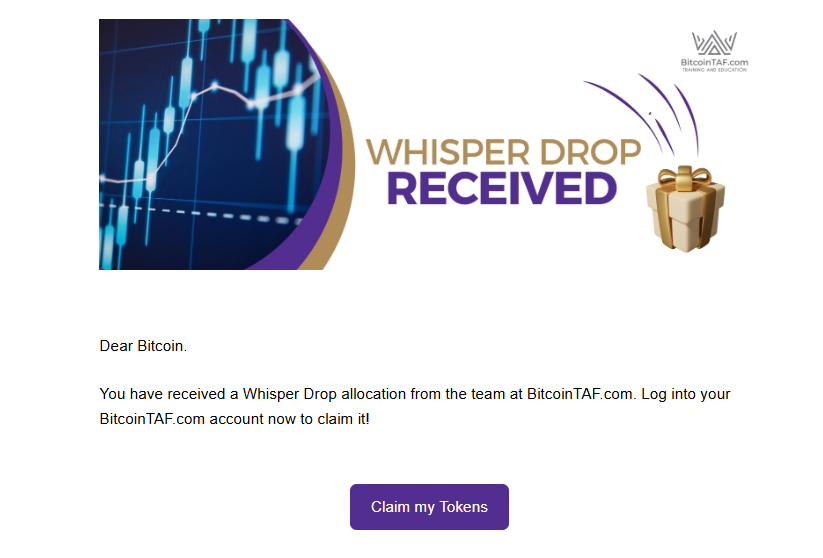 bitcointrendandforecast (@bitcointaf) on Twitter photo Make sure you have a free account at BitcoinTAF.com, home of the Whisper Drop (airdrop).
A new blockchain project is launching soon—claim free crypto & grow your long-term portfolio.
Sign up, connect your <a href="/MetaMask/">MetaMask.eth 🦊</a> wallet & get ready! Make sure you have a free account at BitcoinTAF.com, home of the Whisper Drop (airdrop).
A new blockchain project is launching soon—claim free crypto & grow your long-term portfolio.
Sign up, connect your <a href="/MetaMask/">MetaMask.eth 🦊</a> wallet & get ready!
