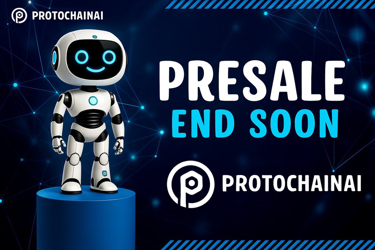 ProtoChainAI's tweet image. This Is the Final Countdown.

You waited. You watched.
Now it’s do or disappear.

ProtoChain AI’s presale ends in 8 hours.
No whitelist. No excuses. No reruns.

Get in NOW — or miss out completely.
pinksale.finance/launchpad/bsc/…

#PCAI #CryptoAI #Presale #Altcoins #Web3 #BlockchainAI…