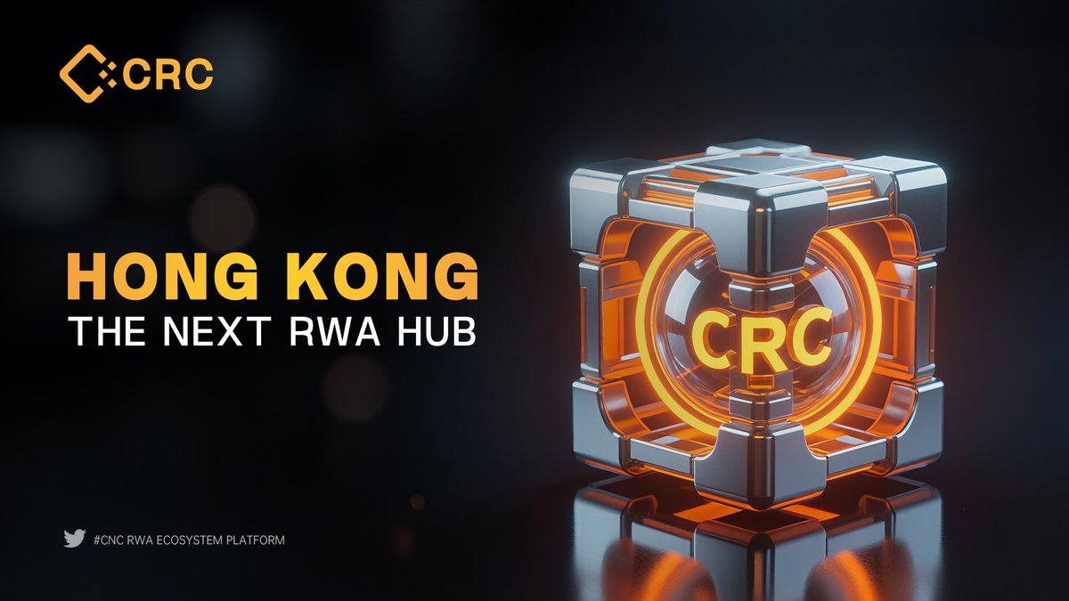 CRC x Hong Kong 🇭🇰
The RWA infrastructure leader returns to Asia’s financial capital.
This September, the CRC Global RWA Ecosystem Summit comes back to Hong Kong—stronger, bolder, and more connected than ever.
 #RWA #CRC