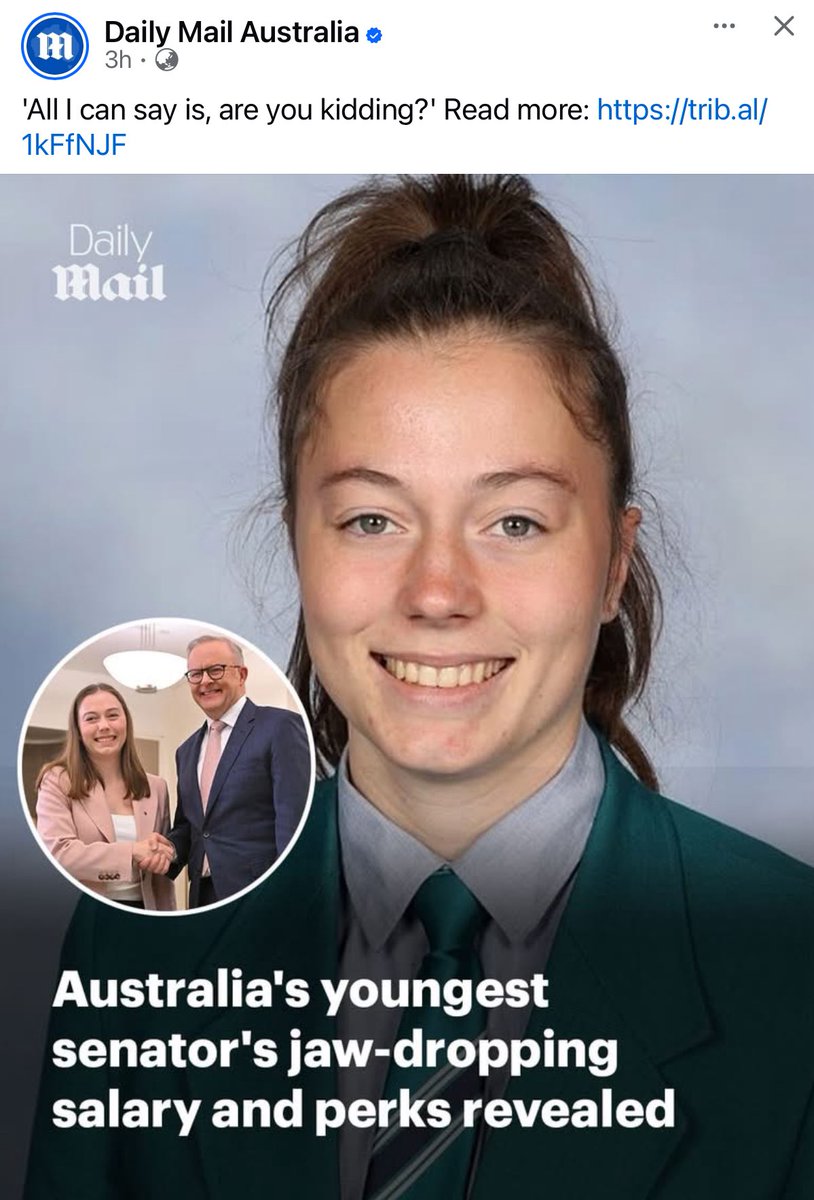 She is 21. The LNPs Whyatt Roy was 20. The difference? We can only assume the outrage about Labor Senator Charlotte Walker must either be that she is (a) a Labor politician, (b) a woman, or (c) one year older than Wyatt when elected to the federal parliament. 

Anything else I