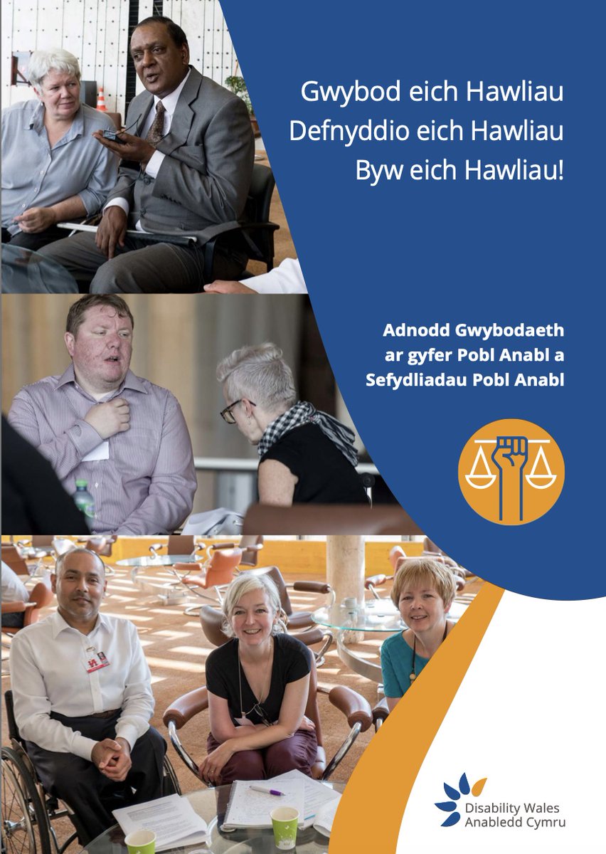 Pobl anabl, ydych chi'n gwybod eich hawliau a sut i'w defnyddio?  

Nod ein hadnodd #GwybodEichHawliau, Defnyddio eich Hawliau, Byw eich Hawliau yw grymuso pobl anabl trwy roi gwybodaeth hanfodol i chi am eich hawliau.

Darllenwch yma: disabilitywales.org/rights/?lang=cy