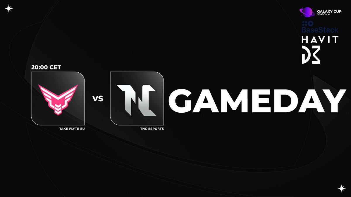 GalaxyCup (@galaxycupcs2) on Twitter photo Kolejny ćwierćfinalista zostanie dziś wyłoniony!
<a href="/TakeFlyteGG/">Take Flyte</a> vs <a href="/TNCesport/">TNCesport</a> 20:00
🎤 <a href="/BambikXDE/">BambikXDE</a> , <a href="/Gawi_tv/">Jacek ”Gawi” Gawina</a>
twitch.tv/tncesport
<a href="/BaseStackPolska/">BaseStack 🕹️</a> , <a href="/Dream__Machines/">Dream Machines</a> , <a href="/Havitofficial/">HAVIT</a> Kolejny ćwierćfinalista zostanie dziś wyłoniony!
<a href="/TakeFlyteGG/">Take Flyte</a> vs <a href="/TNCesport/">TNCesport</a> 20:00
🎤 <a href="/BambikXDE/">BambikXDE</a> , <a href="/Gawi_tv/">Jacek ”Gawi” Gawina</a>
twitch.tv/tncesport
<a href="/BaseStackPolska/">BaseStack 🕹️</a> , <a href="/Dream__Machines/">Dream Machines</a> , <a href="/Havitofficial/">HAVIT</a>