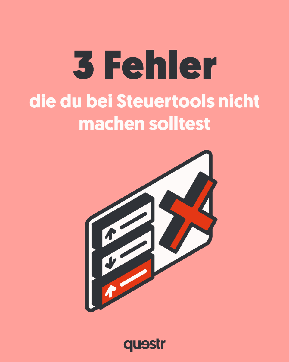 questr_io's tweet image. Viele verlassen sich zu sehr auf ihr Krypto-Steuertool.

❌ Fehler beim Import
❌ Swaps falsch erkannt
❌ fehlende Kontrolle

Das kann zu falschen Steuererklärungen und Nachzahlungen führen.

➡️ Hol dir unseren Expertenrat und mach’s richtig:
questr.io/produkt/krypto…