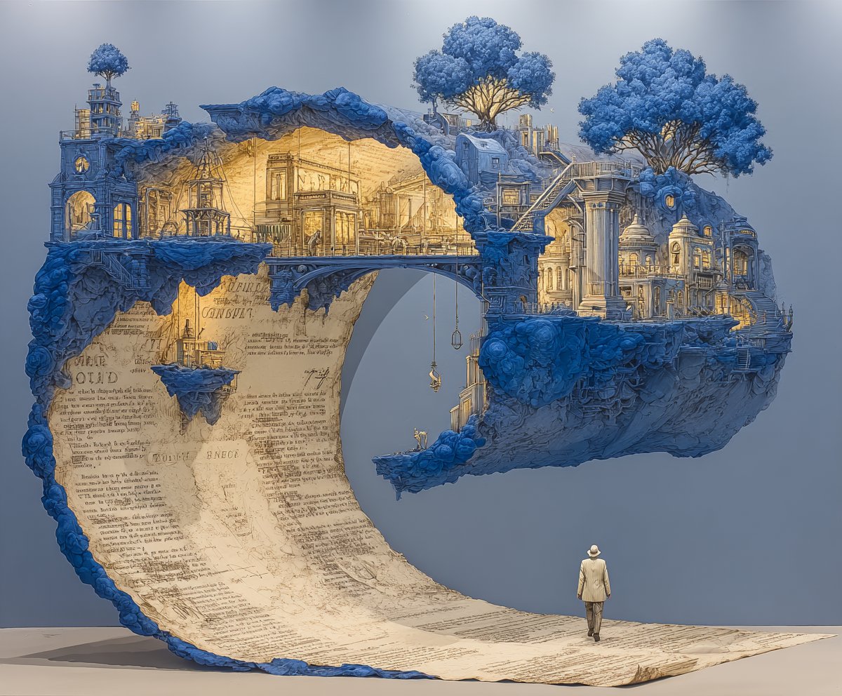 Today's Daily Theme is: blueprint on #midjourney 
#CzechAIArtists #AI #Midjourney #Aiartcommunity #AIart
The Architect of Dreams