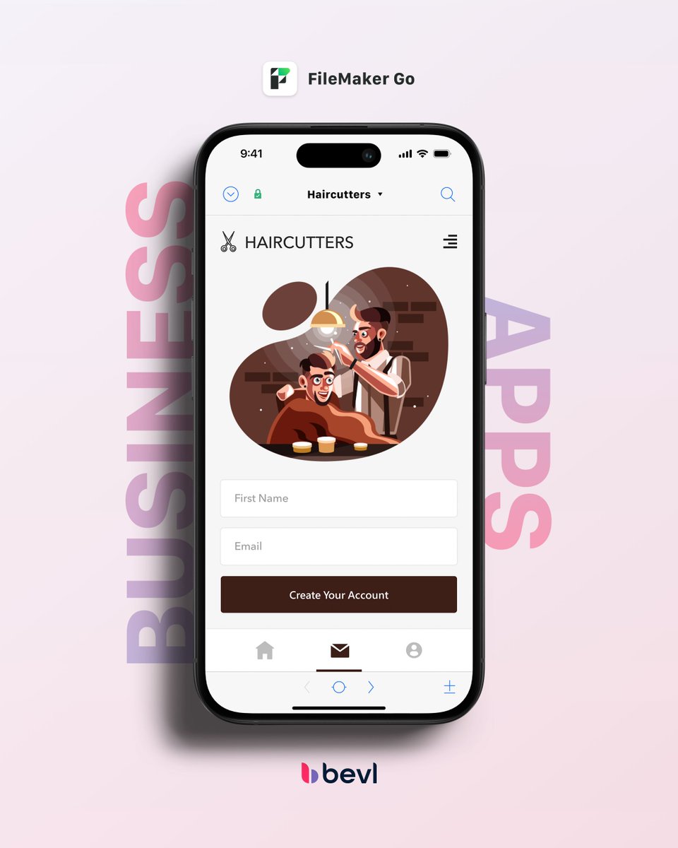 bevlsoftware's tweet image. 💈 We built a sleek mobile check-in for a barbershop using FileMaker Go — fast, flexible and built for busy days. 

✍️ Capture style notes
💇 Recall past cuts
📱 Use on iPad/iPhone

Smart tech, even where people skills shine. ✅

#BevlSoftware #CustomSoftware #FileMakerGo #Claris