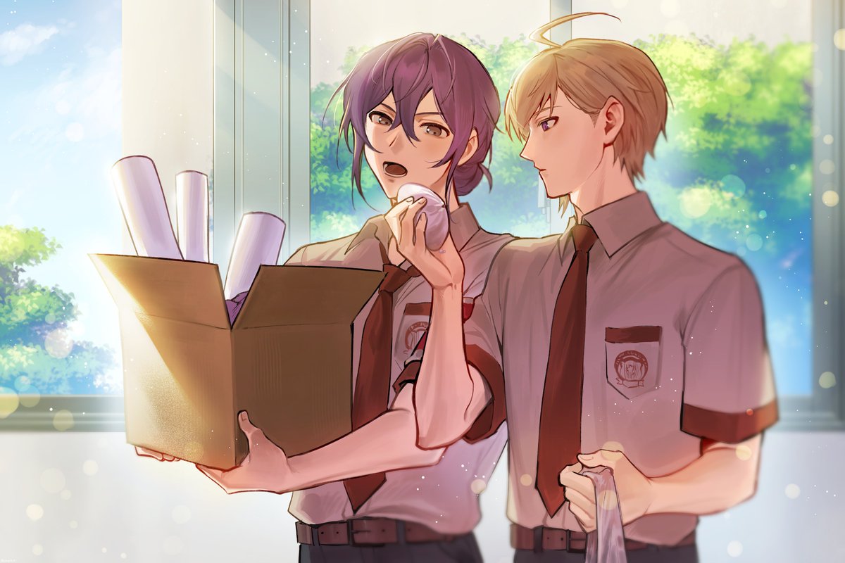 (สักวันหนึ่งในเทอมสอง กับ <a href="/SRK_MUHARA/">無原</a> )
"เห็นนายยุ่งงานสภาทั้งวันยังไม่ได้กินข้าว เลยเอานี่มาให้ อ้าปากสิ"
"หือ ขอบใจนะ ทานล่ะน..."
"อา แต่จะว่าไป...กินอาหารระหว่างเดินมันไม่สุภาพ เดี๋ยวค่อยกินนะ" เก็บซาลาเปาลงในถุงโดยที่มุฮาระยังไม่ได้กัดสักคำ
"....นี่กวนกันเหรออาราซากิ"