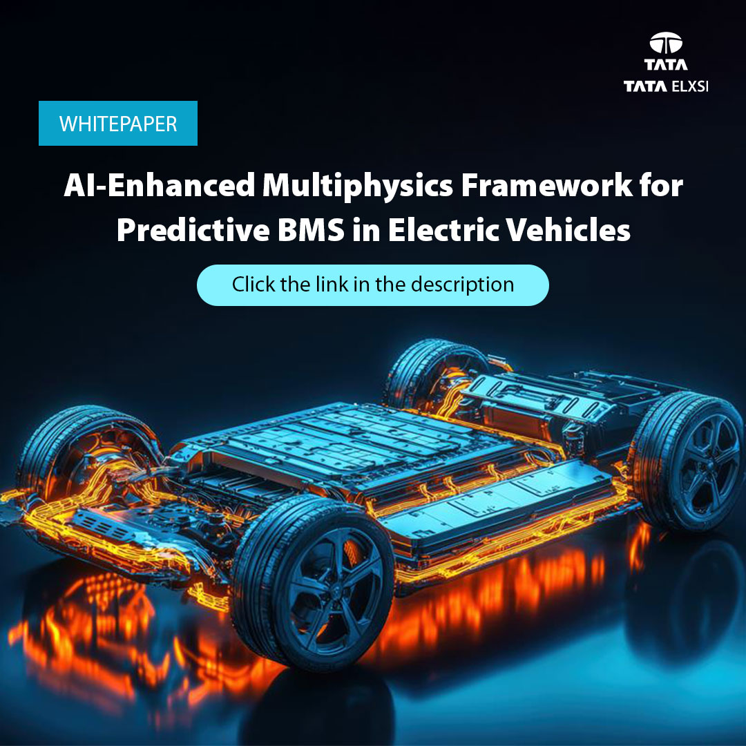 Tata Elxsi’s latest whitepaper introduces an AI-Enhanced Multiphysics Framework—a groundbreaking fusion of electrochemical, thermal, and mechanical models powered by AI to predict battery behavior with unmatched accuracy. 

Read here - eu1.hubs.ly/H0mbN1_0

#TataElxsi #BMS #EV
