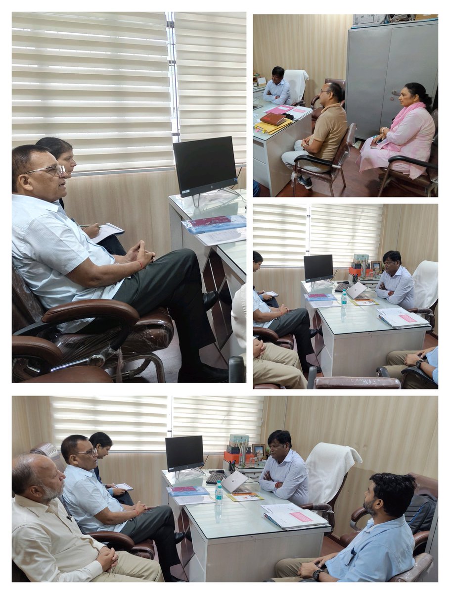 GramotthanHRD's tweet photo. The Gramotthan REAP Project's District Office held a meeting on August 5, 2025. The meeting, led by DPM Sanjay Saxena @SANJAYK47559742, included representatives from UKCDP, Watershed Management, and another NGO. #GramotthanREAP #UKCDP #WatershedManagement #Livelihood https://t.co/1XdLQd7ySc