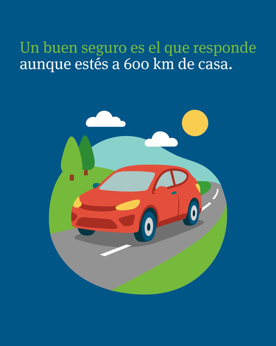 Te vas de vacaciones, pero los imprevistos no se quedan en casa. Nuestros seguros de coche cubren hasta a tu mascota si pesa menos de 50 kilos 🚘🐶

Entérate de todo en pelayo.com o en tu oficina Pelayo más cercana.