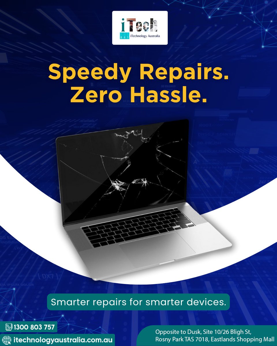 iTechnolog80189's tweet image. Your laptop deserves expert care. We deliver just that.

Website: itechnologyaustralia.com.au
☎️1300 803 757

#LaptopCare #TrustedTechs #ProfessionalRepairs #TechHelp #itechnologyaustralia
