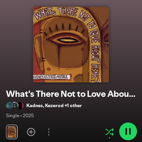 My next single's a 3-country multiligual word-heavy collab with some pretty cool artists!

But that's for then, what y'oughtta be doing now's streaming this dancy sucker: open.spotify.com/track/6SdLwNv5…💫