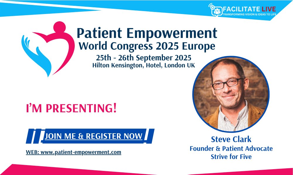 I'm excited to be presenting "Effective Clinical Communication is Crucial for Patient Empowerment" at next month's  conference, it looks like a great two day programme

For more information on the conference: patient-empowerment.com

#PatientEmpowerment25
#RepresentingPatients